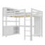 Grand lit mezzanine en bois massif avec armoire et bibliothèque-1833112645