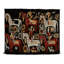 Tribal Rug In Black, Red And White Pictorial Pattern By Rug & Kilim-441537414