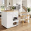 195.5 cm W Prep Table with Top