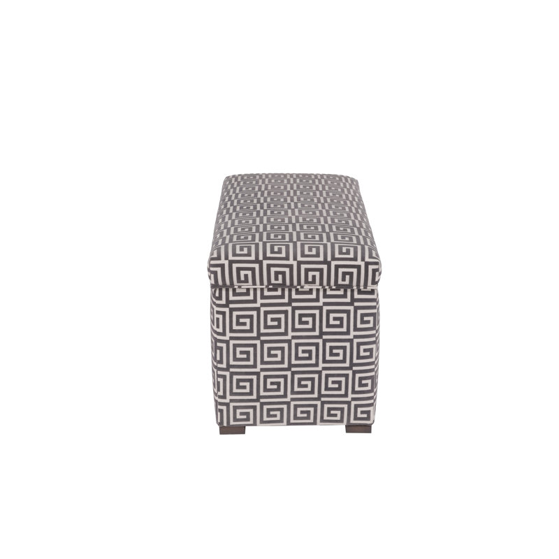 Caylum Manufactured Wood Accent Trunk, Grey/Taupe