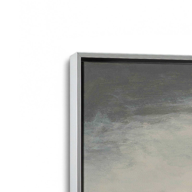 «Cold Harbor I» par Michael Willett, reproduction d'art sur toile, Argent argent, H 24 po x l 36 po