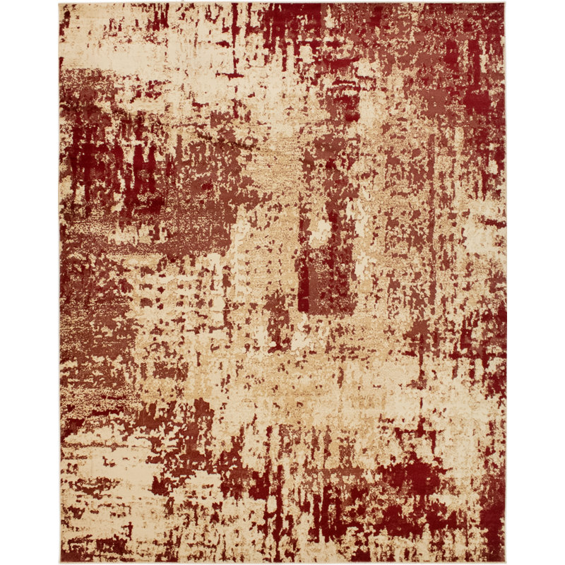 Kelson Abstract Indoor Rug, Rectangle 7'10" x 10'
