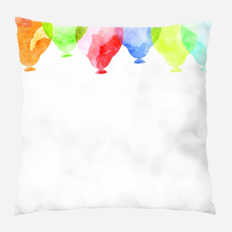 Reversible Throw Pillow, Microsuede, Indoor