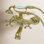 Kingston Wall Clawfoot Tub Faucet with Hand Shower