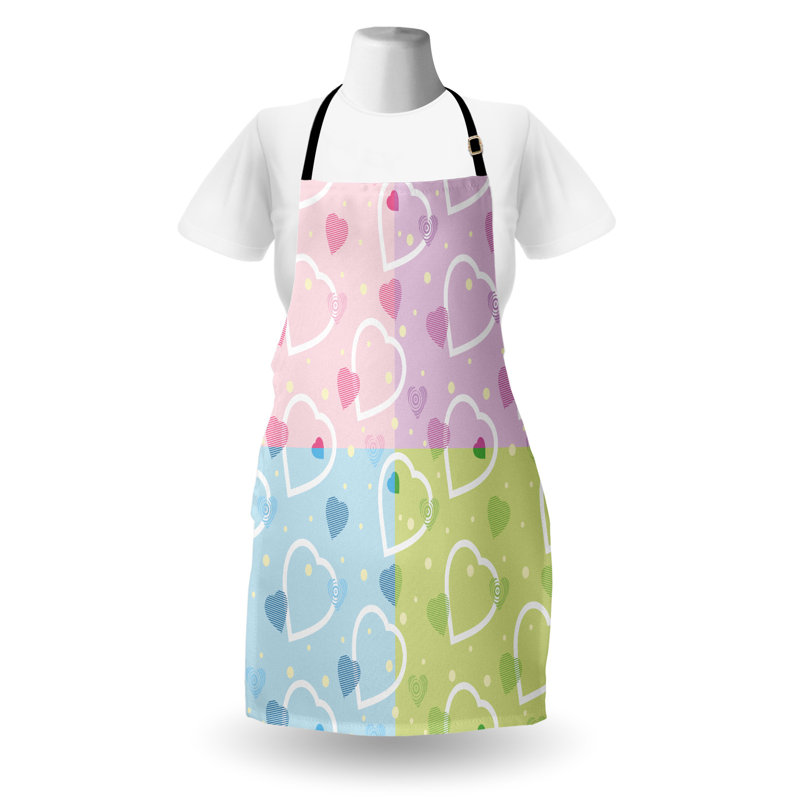 Geometric Bib Apron