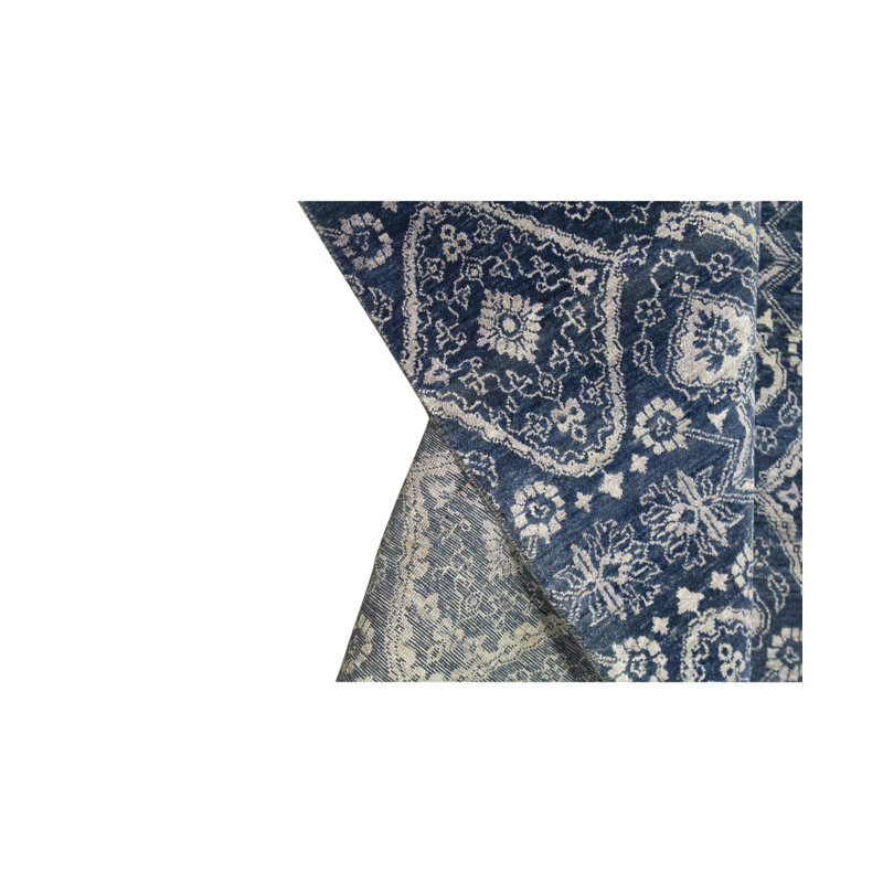 Hand Woven Wool Geometric Area Rug