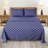 Lux Decor Collection 4 Pc Soft Microfiber Bed Sheets Set Geometric Quatrefoil Bedding-456577148-456703912