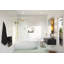 Albedo 31.25 in. x 58 in. Fully Frameless Glass Bathtub Shower Door-1937460558