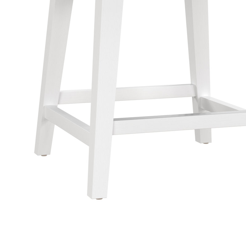 Tabouret pivotant à hauteur réglable en bois et capitonné Dorreen, Graphite, Blanc pur