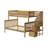 Aileana Kids Twin over Full Bunk with Staircase-2145723888