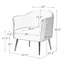 Fauteuil demi-tonneau de 27,5 po Monan-69148397