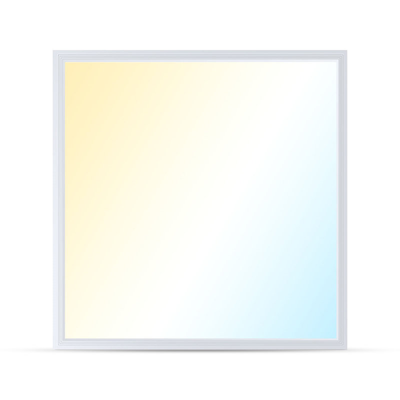 Paquet de 4, 2 x 2 lumières DEL à intensité variable 40W 4400LM 3CCT, Paquet de 4