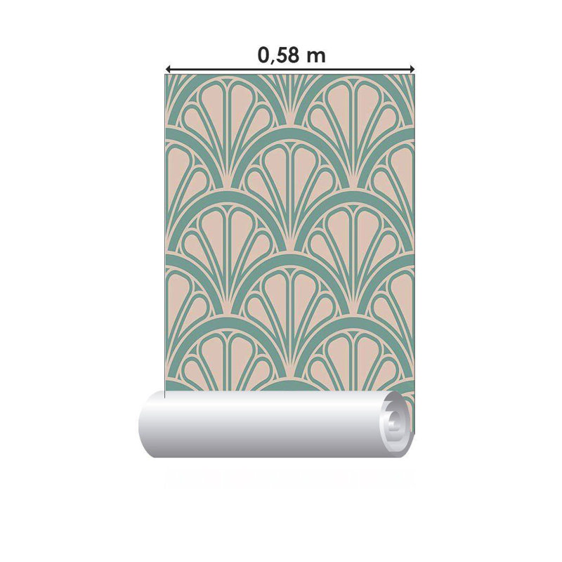 Rouleau de papier peint adhésif doux L 126 po x l 24 po