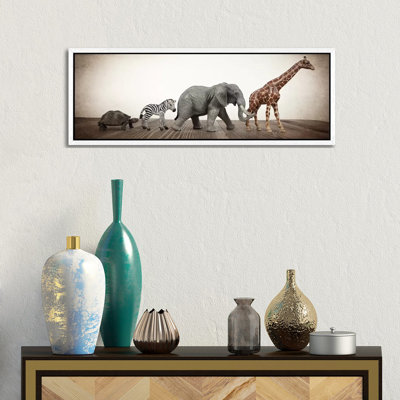 Safari Line II by Saint And Sailor Studios - Panoramic Gallery-Wrapped Canvas Giclée on Canvas