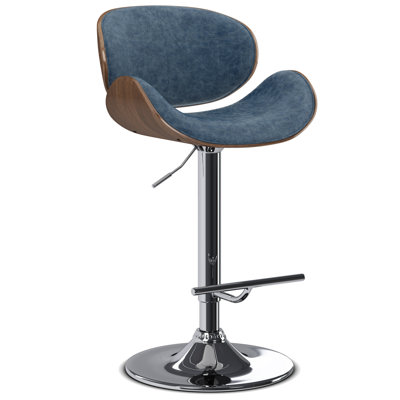 Tabouret de bar moderne pivotant rembourré Marana