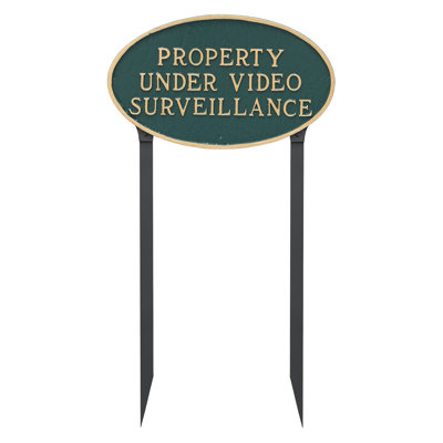 Weather Resistant Metal Garden Sign