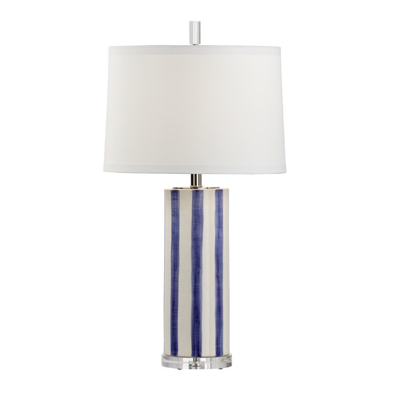 Lampe de table 30,5 po Coastal Sailer, Azur