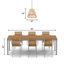 Luminaire suspendu géométrique 20 po Alana Bohemian
