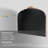 Baroque Style Metal Arched Wall Mirror, Decorative Mirror-1504780390-1504780388