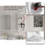 Support de rangement mural 12 po pour salle de bain
