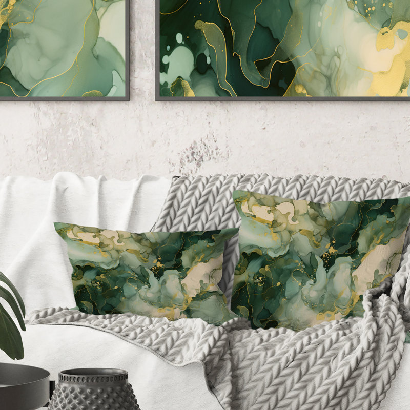 Coussin Green, 16" x 16"