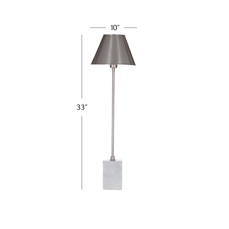 Lampe de table en métal Kablesh