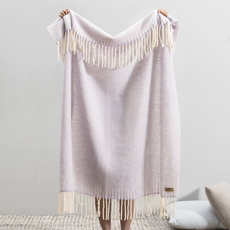 Andes Throw, Lavender