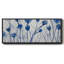 Jardin bleu - Toile encadrée-110639501