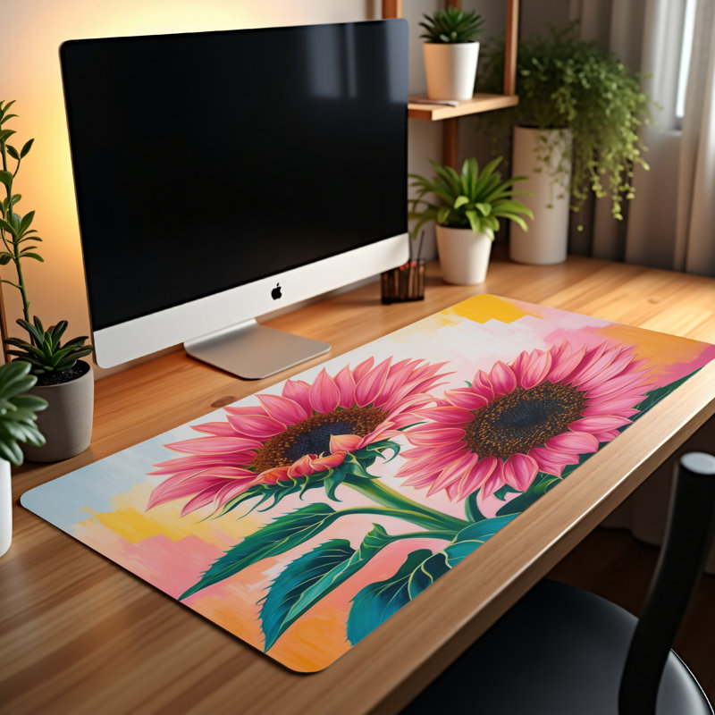 Polyester Desk Pad, 23.6x13.8