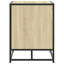 Shoe Bench Sonoma 84X40x53.5 Cm Engineered Wood And Metal-1280045406