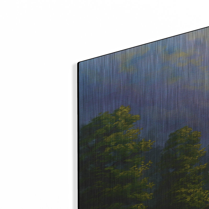 August Grove «Glorious Springtime» par Gary Adams, art mural en métal, 16 po x 12 po, H 24 po x l 36 po
