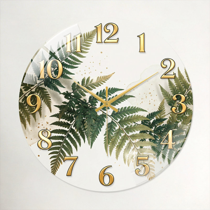 Horloge murale 23,6 po, 60 x 60 cm (23,6 x 23,6 pouces)