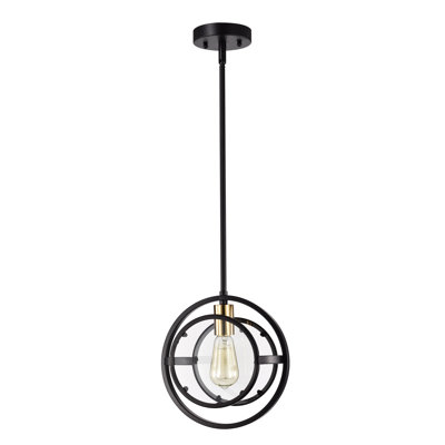 Luminaire suspendu en forme de globe à 1 lumière Affra