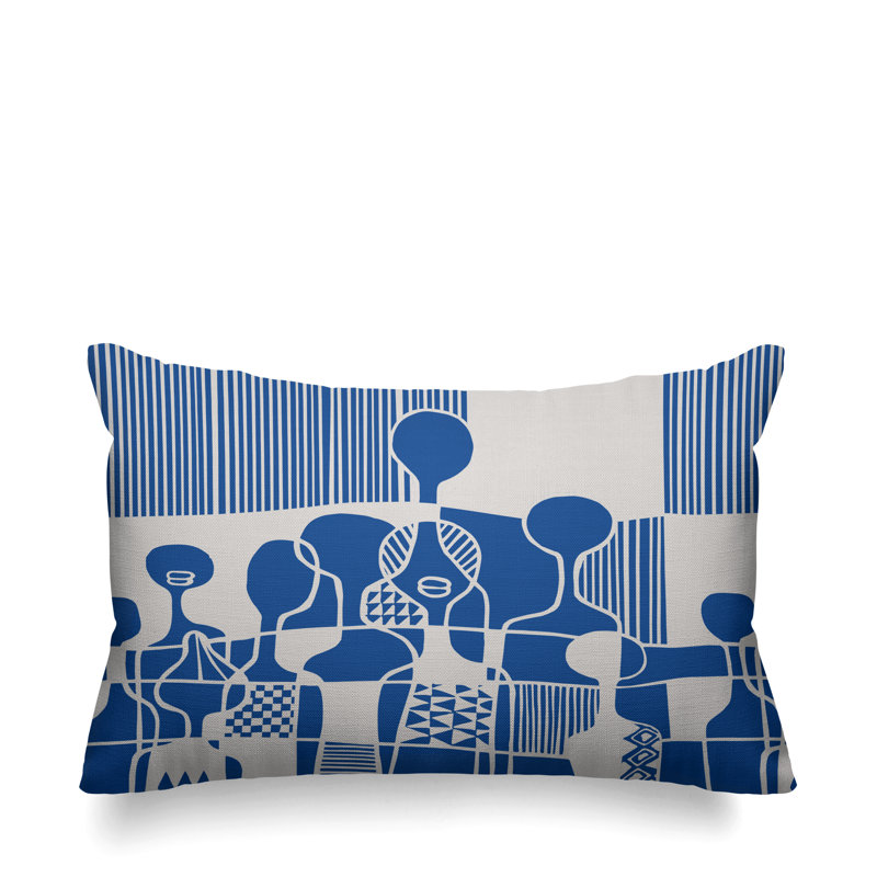 Housse et insert de coussin extérieur Ori, Bleu ciel