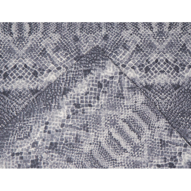 Flannel Animal Print Sheet Set, Twin