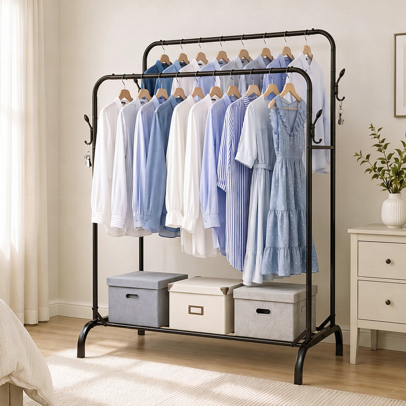 118 cm Clothes Rack