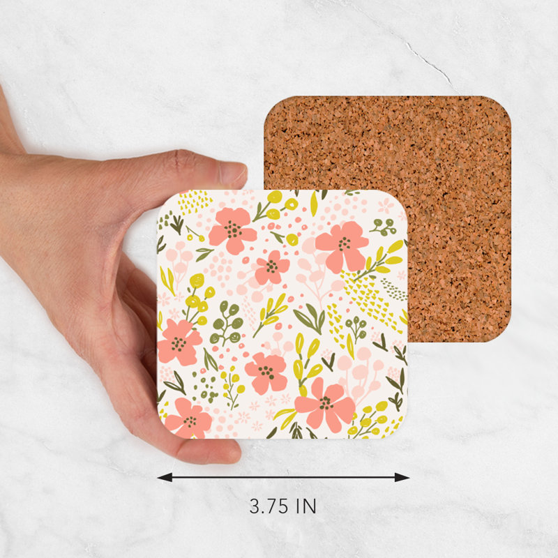 Dessous de verre fleurs de printemps