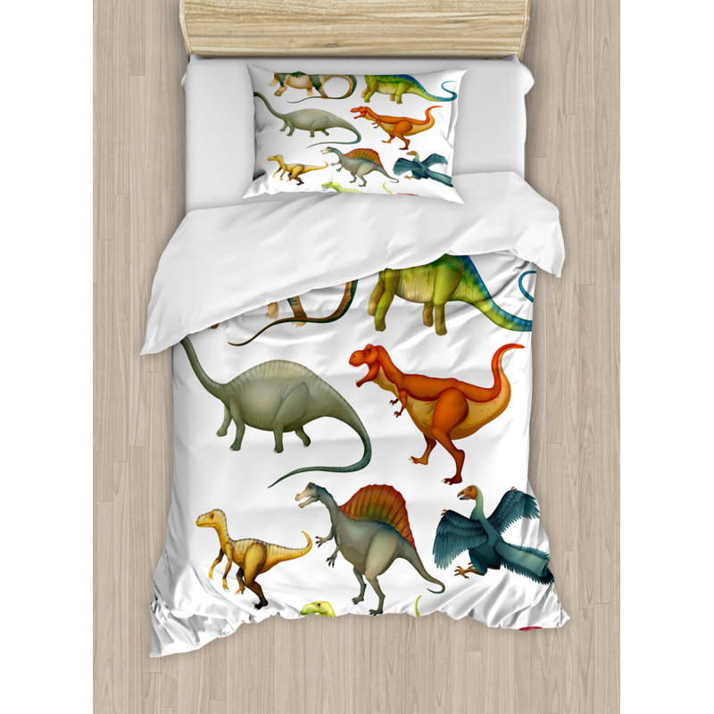 Gordonsville No Pattern Duvet Cover Set with Pillowcases Included, Single - 1 Pillowcase (80 x 80 cm)