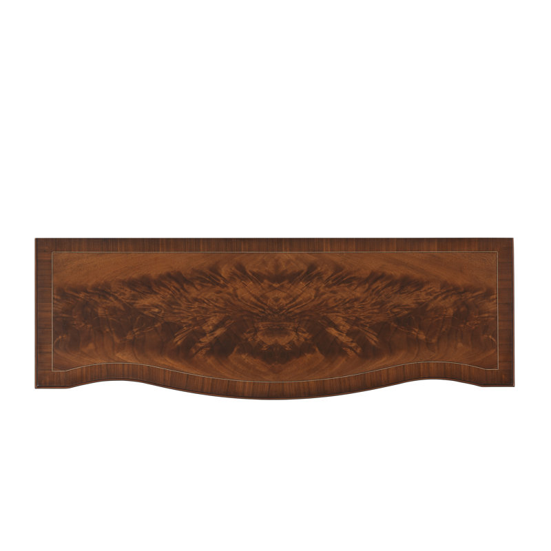 Gentleman's Flame Mahogany & Satinwood Inlaid Side Cabinet