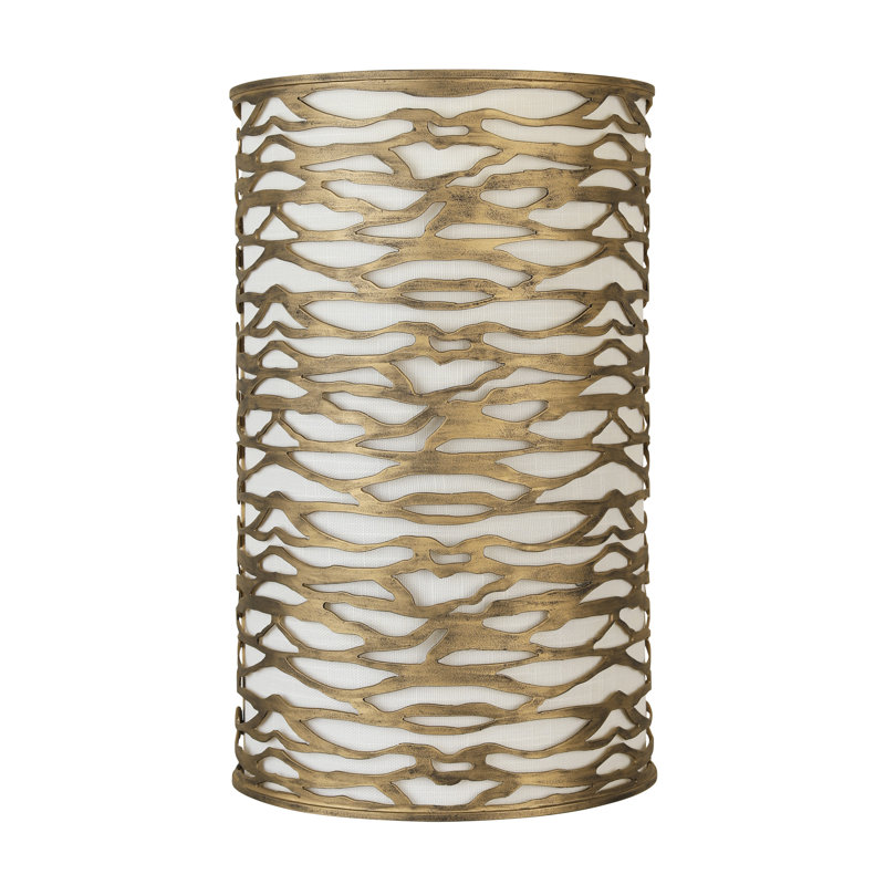 Kato 2-Light Wall Sconce - Havana Gold, Gold