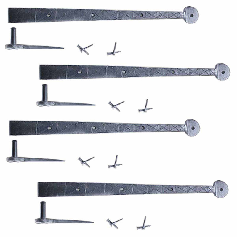 Charnière de porte simple h 1,25 po x l 14 po