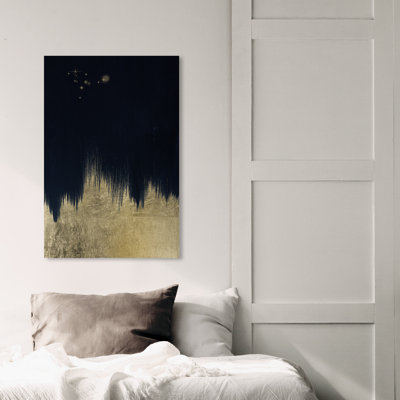 «Abstract Starry Night Redux Night Sky», peinture sur toile