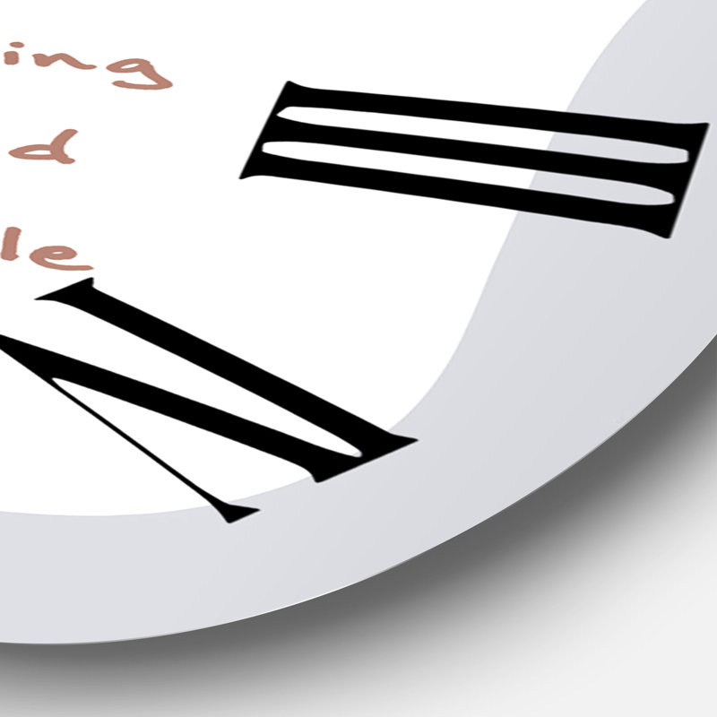 Horloge murale Be Be Be Be, Grand