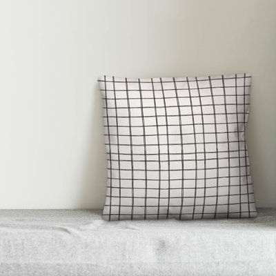  Drawn Throw Pillow