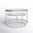 Emmitt Glass Top Nesting Coffee Table-490320518