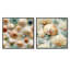 Ensemble de 2 motifs de coquillages rétro - motif nautique et plage carré-922053906-922053905