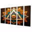 Ernst - Ensemble d'art mural géométrique 5 pièces-106423451