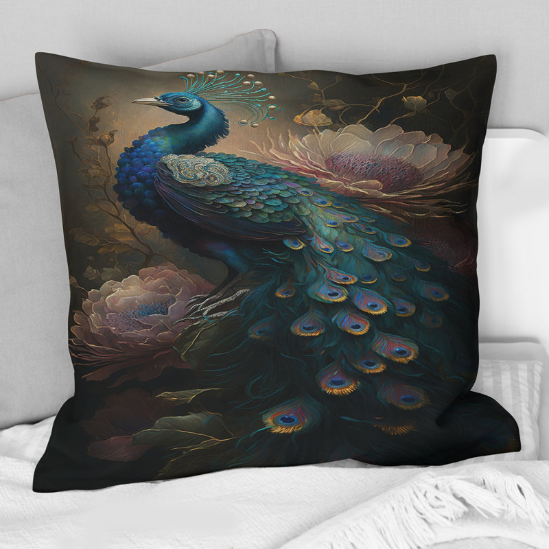 Coussin décoratif, H 18 po x l 18 po, Carré