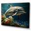 Dauphin éternel dansant III sur toile-739441013-739441015