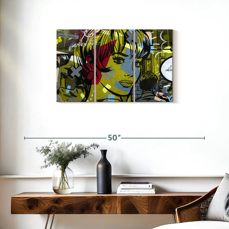 Leisha Man Hunter, 20" H x 33" W
